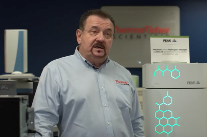 Peak Scientific Testimonial from Thermo Fisher scientific